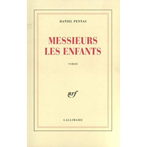 Pennac, Daniel | Messieurs les enfants | Livre d'occasion