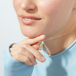 Collar Losath acabado oro rosa 18k