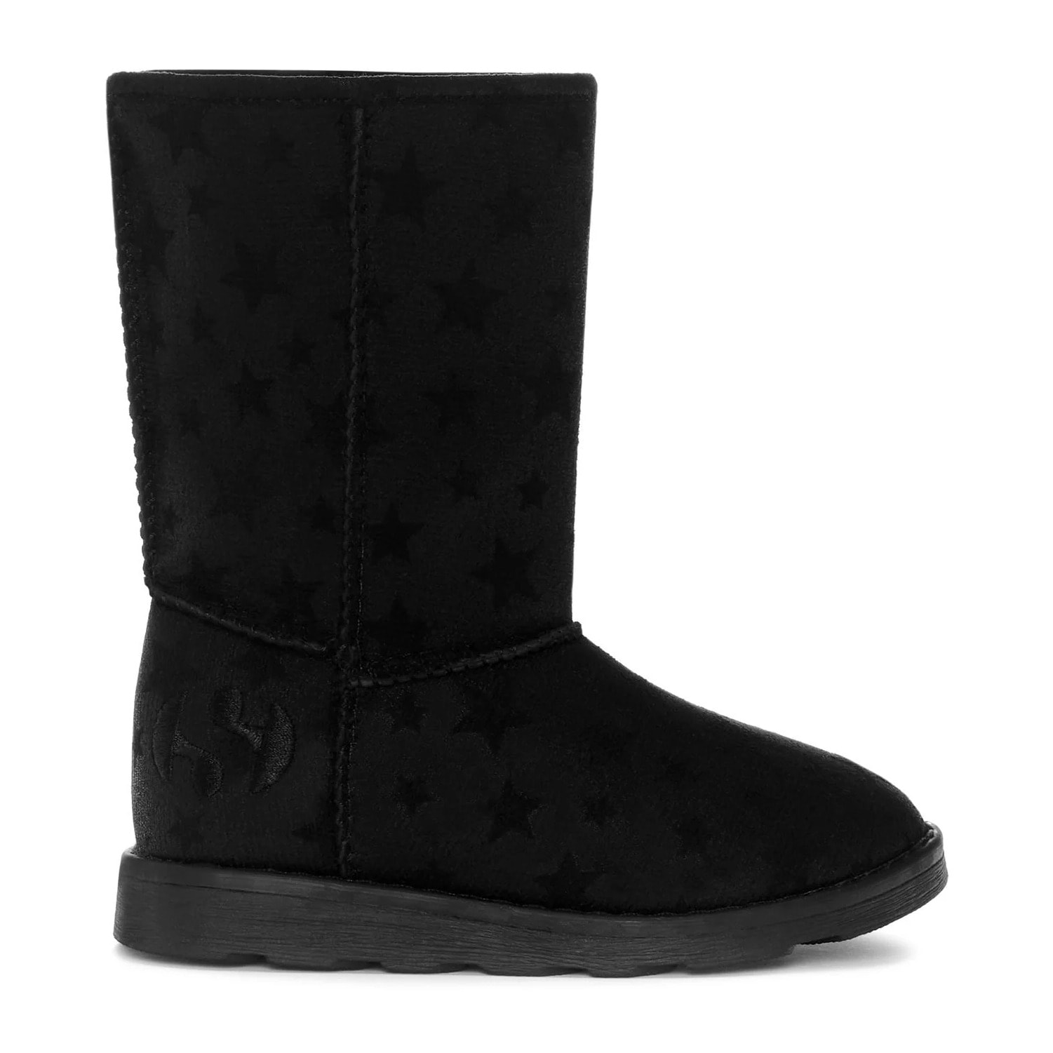 Superga - Botas Niña Negro - 4035 KIDS SHADED STARS