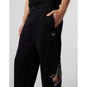 PHILIPP PLEIN Jogging Pants Tattoo Patches