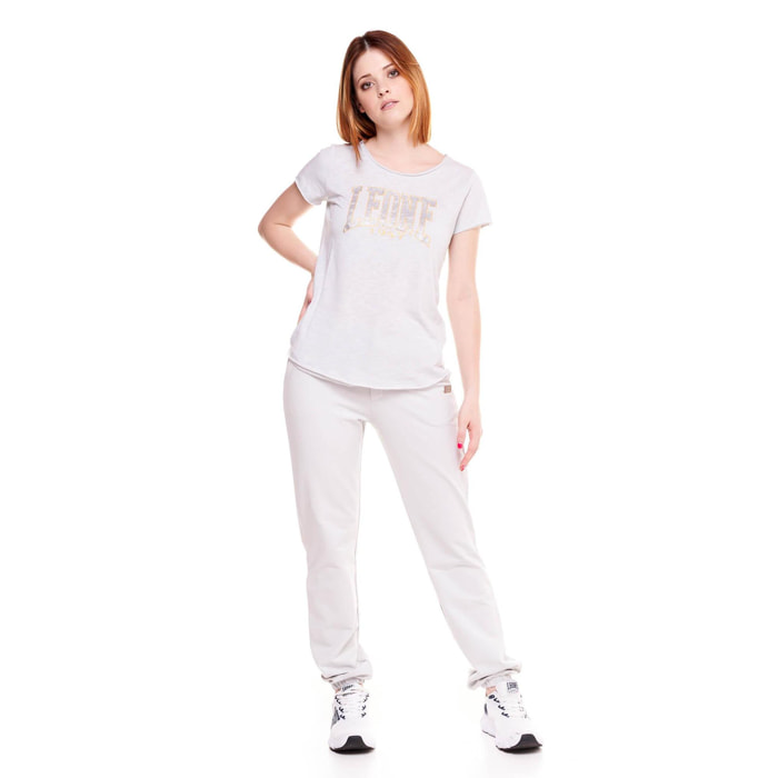 Camiseta mujer logo Gold&Silver