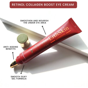 Crema para ojos con retinol y colágeno