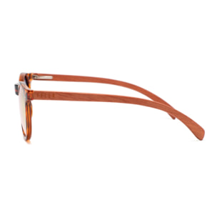 Gafas de Sol Feler 1522M-10 Polarizadas de Madera Unisex 48 mm