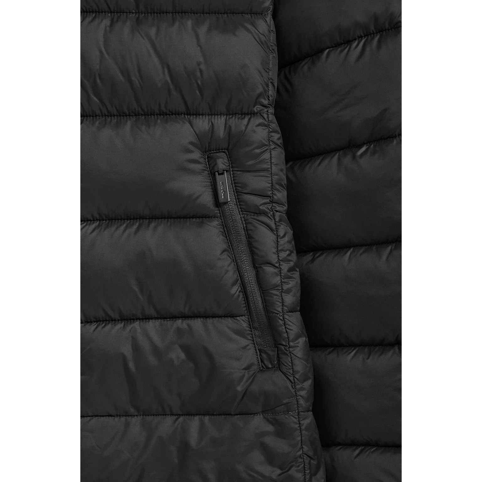 Chaqueta ultralight Susanne negra con bordado Rigby Go