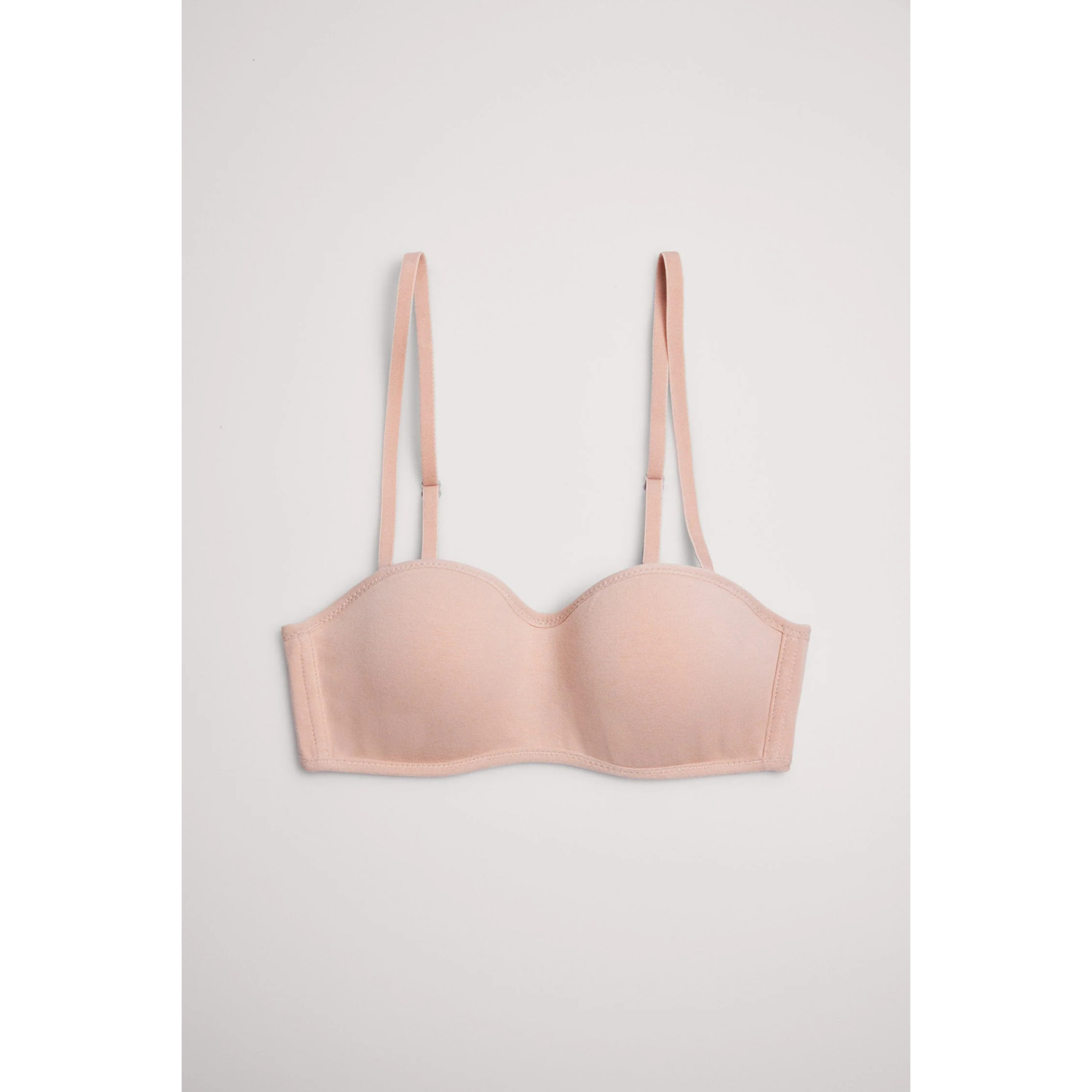 Reggiseno a fascia beige per ragazzi