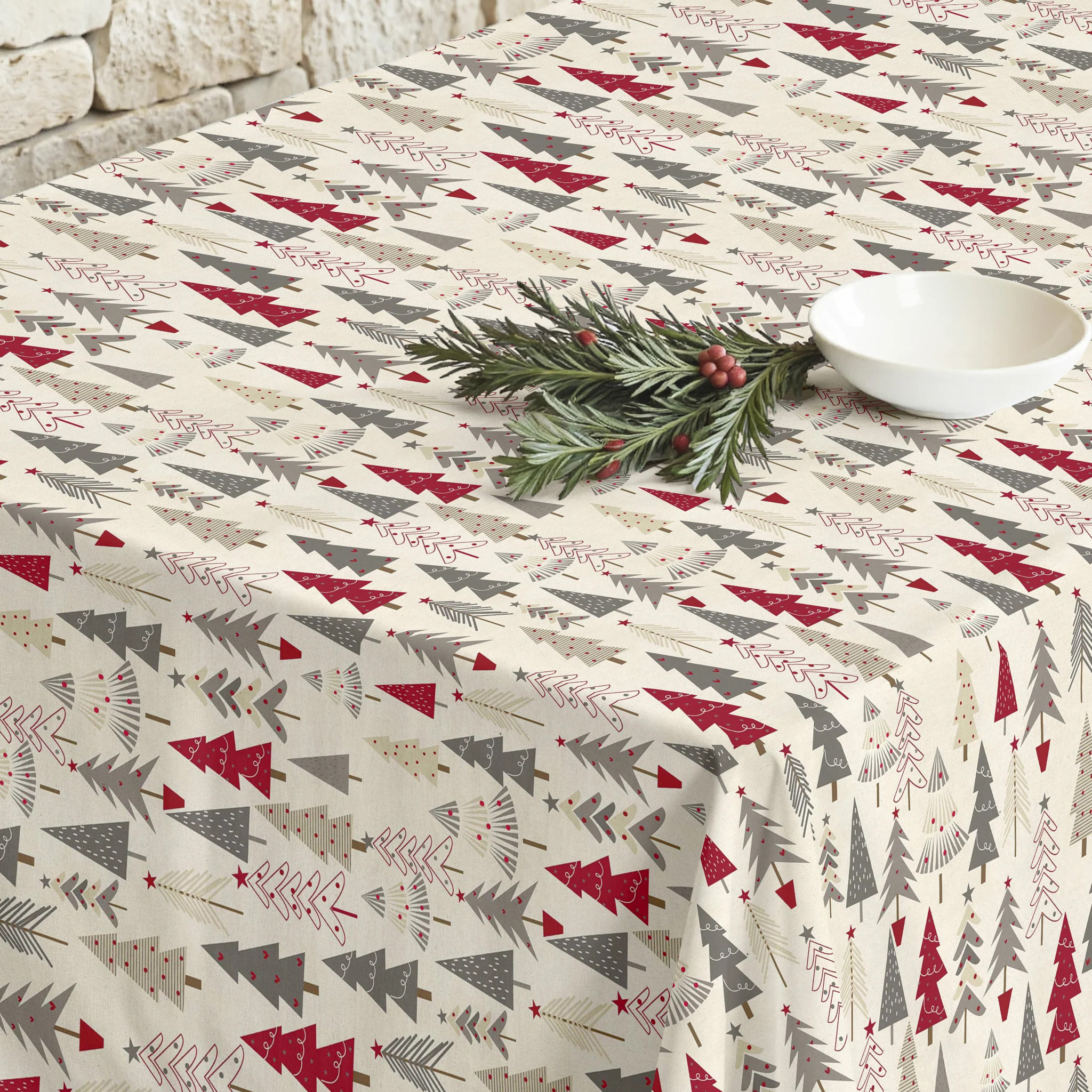 Nappe en résine Anti-tâches Xl Merry Christmas 31