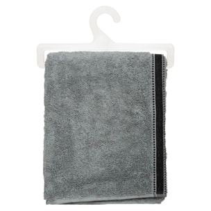 Drap de douche "Joia" - coton 550 gr/m² - gris foncé 70x130 cm