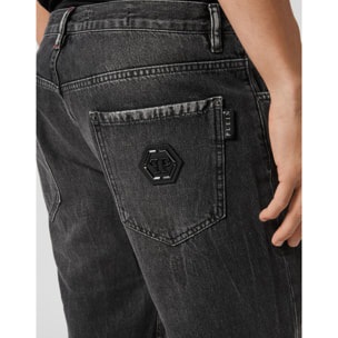 PHILIPP PLEIN Pantaloncini in denim