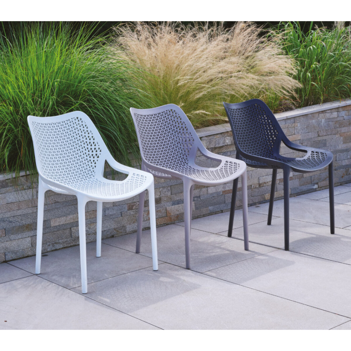 Ensemble table et chaises de jardin  - BALINIS