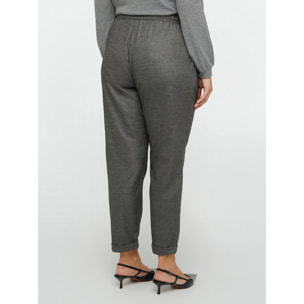 Fiorella Rubino - Pantaloni joggers in lurex - Nero