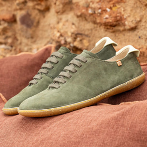 Zapatillas N296 NOBUCK LAVADO CUERO/EL VIAJERO color Cuero