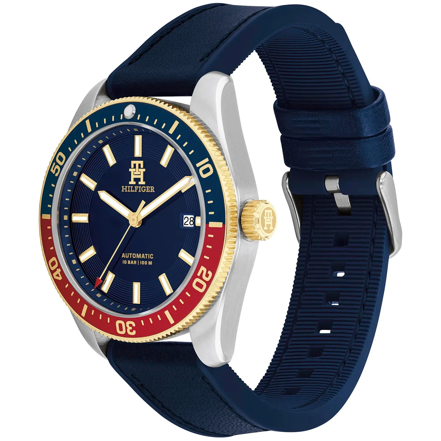 Reloj Tommy Hilfiger 1792141 Hombre Analogico Automatico con Correa de Silicona