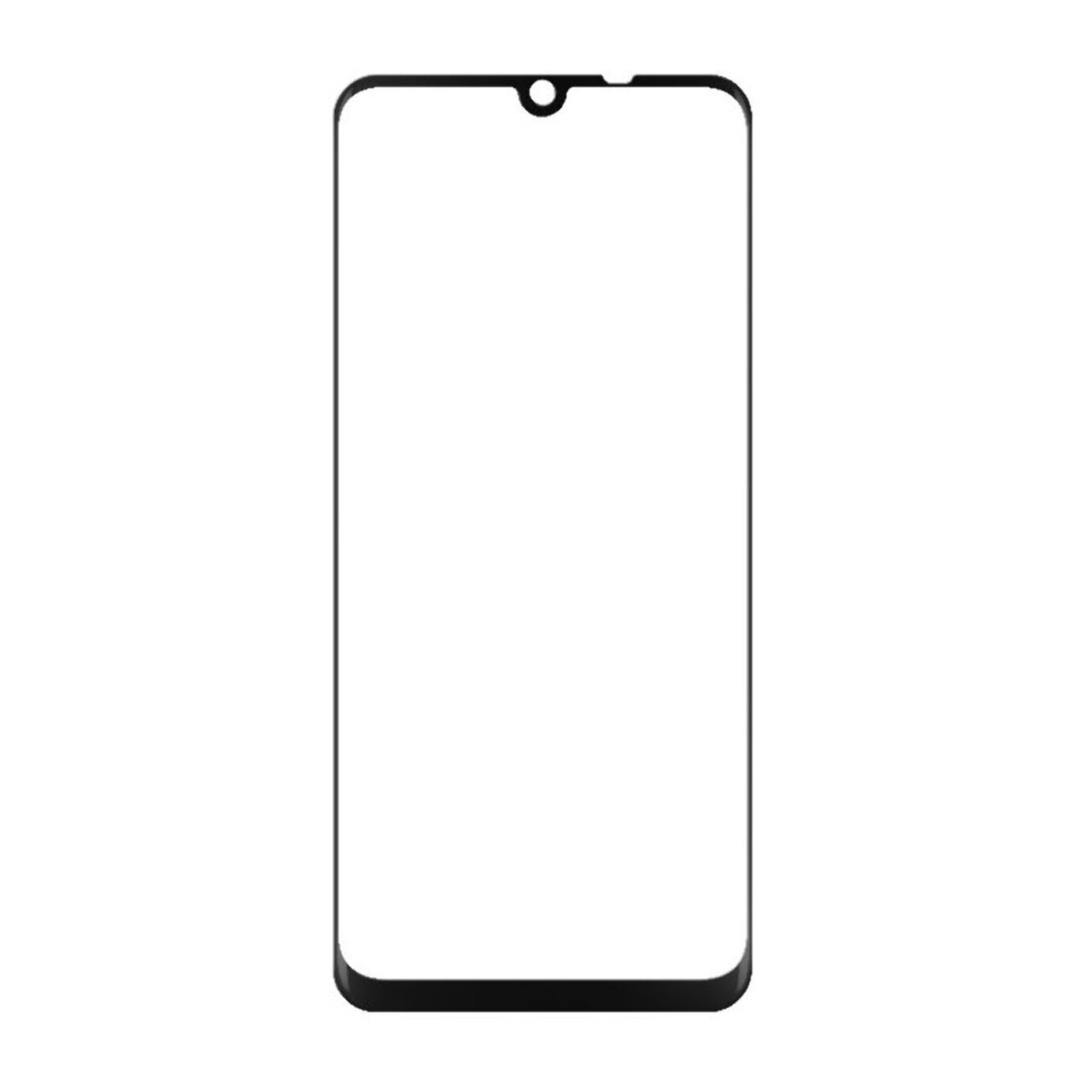 Protège écran WIKO View 3 Pro Verre trempé noir