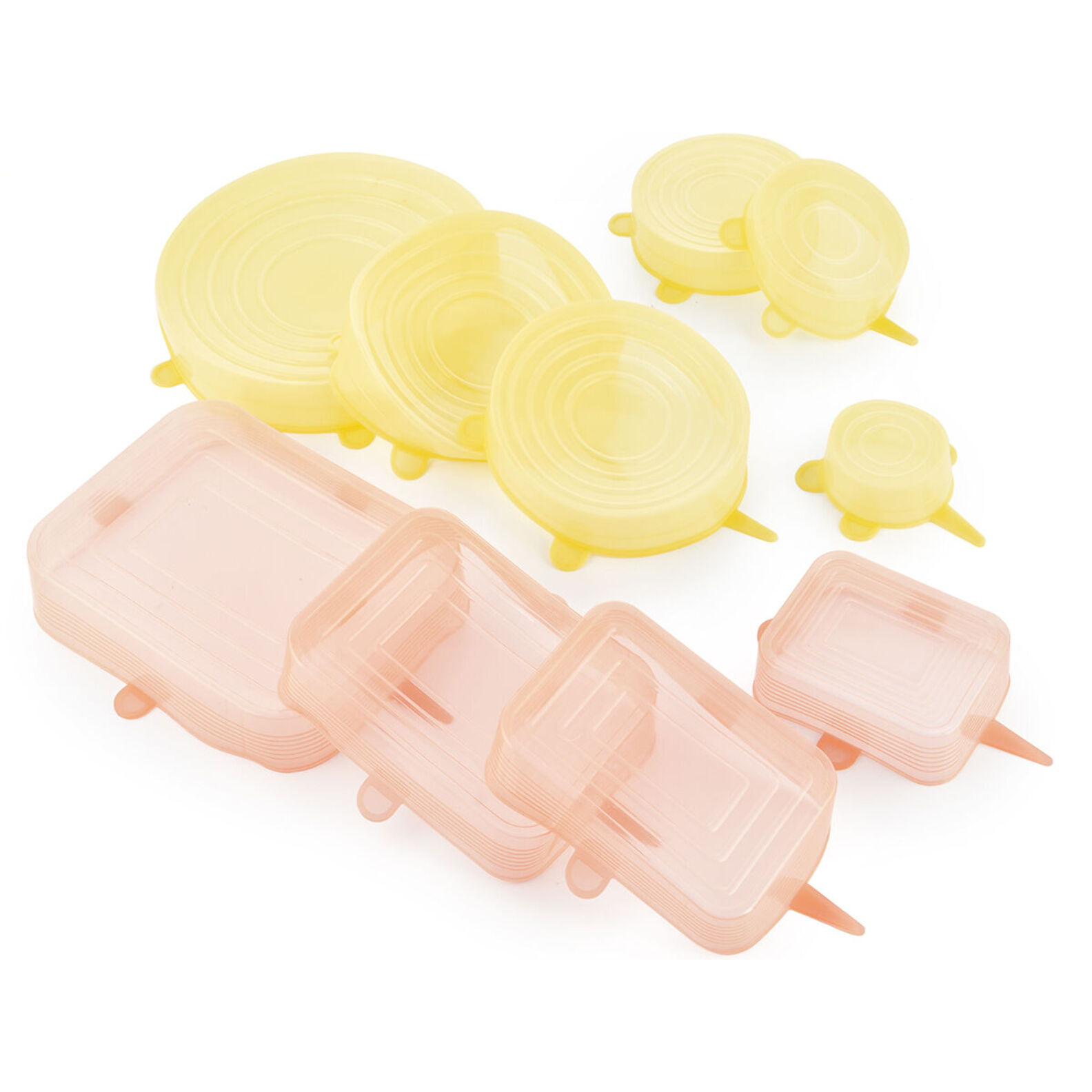 Set di 10 Coperchi in Silicone Estensibili e Riutilizzabili Lilyd InnovaGoods