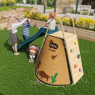 Toboggan Tipi APACHE 2,22 m 3-14 ans