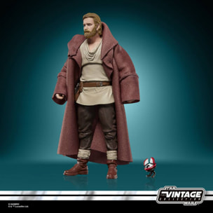 Star Wars: Obi-wan Kenobi Vintage Collection Action Figura 2022 Obi-wan Kenobi (wandering Jedi) 10 Cm Hasbro