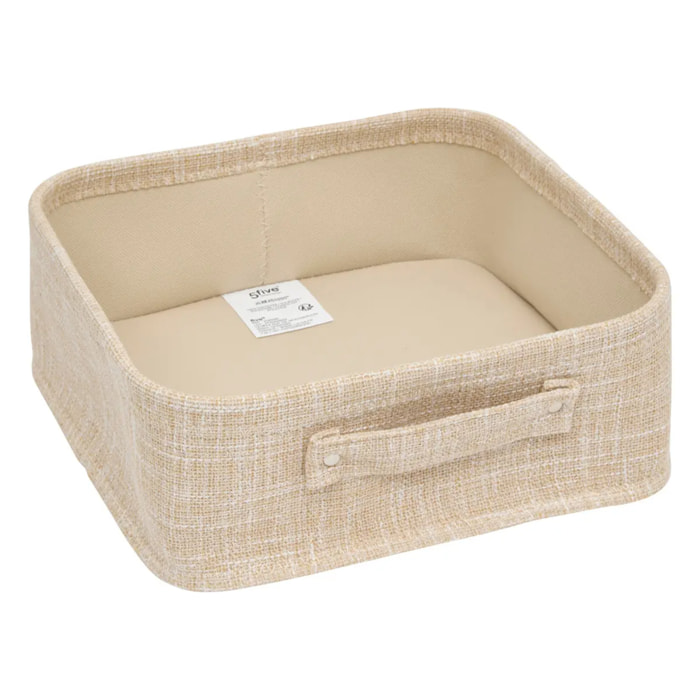 Set 4 paniers beige
