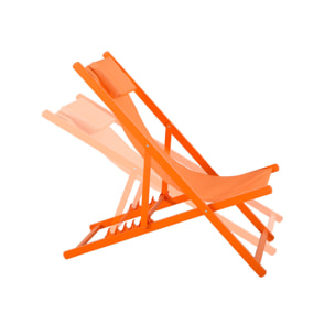 Bain de soleil aluminium multi positions (lot de 2) GAIA