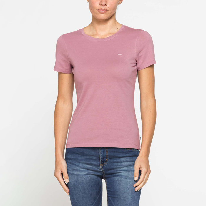 T-SHIRT BASICA IN JERSEY DI PURO COTONE