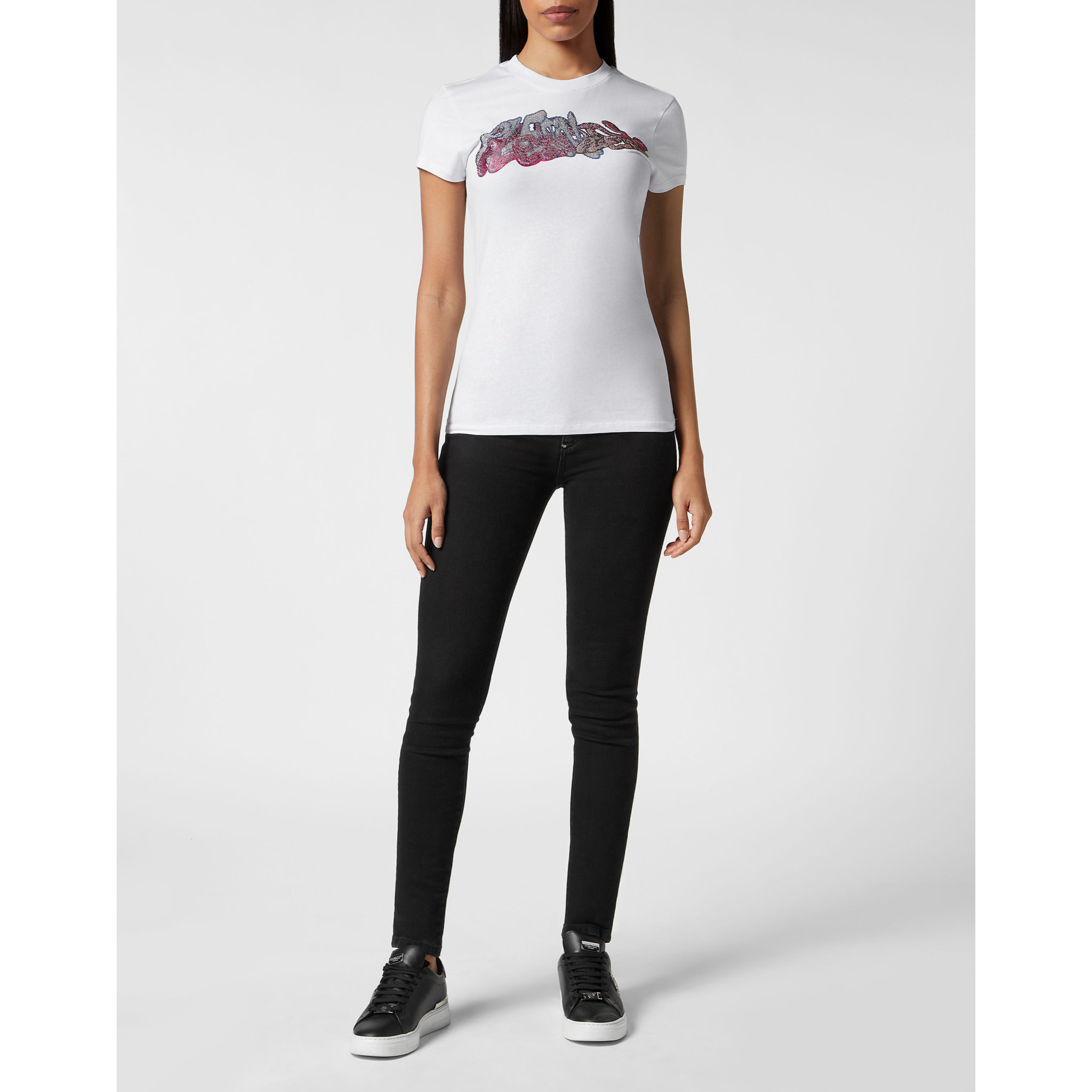 PHILIPP PLEIN Camiseta Slim Fit BOMBING GRAFFITI