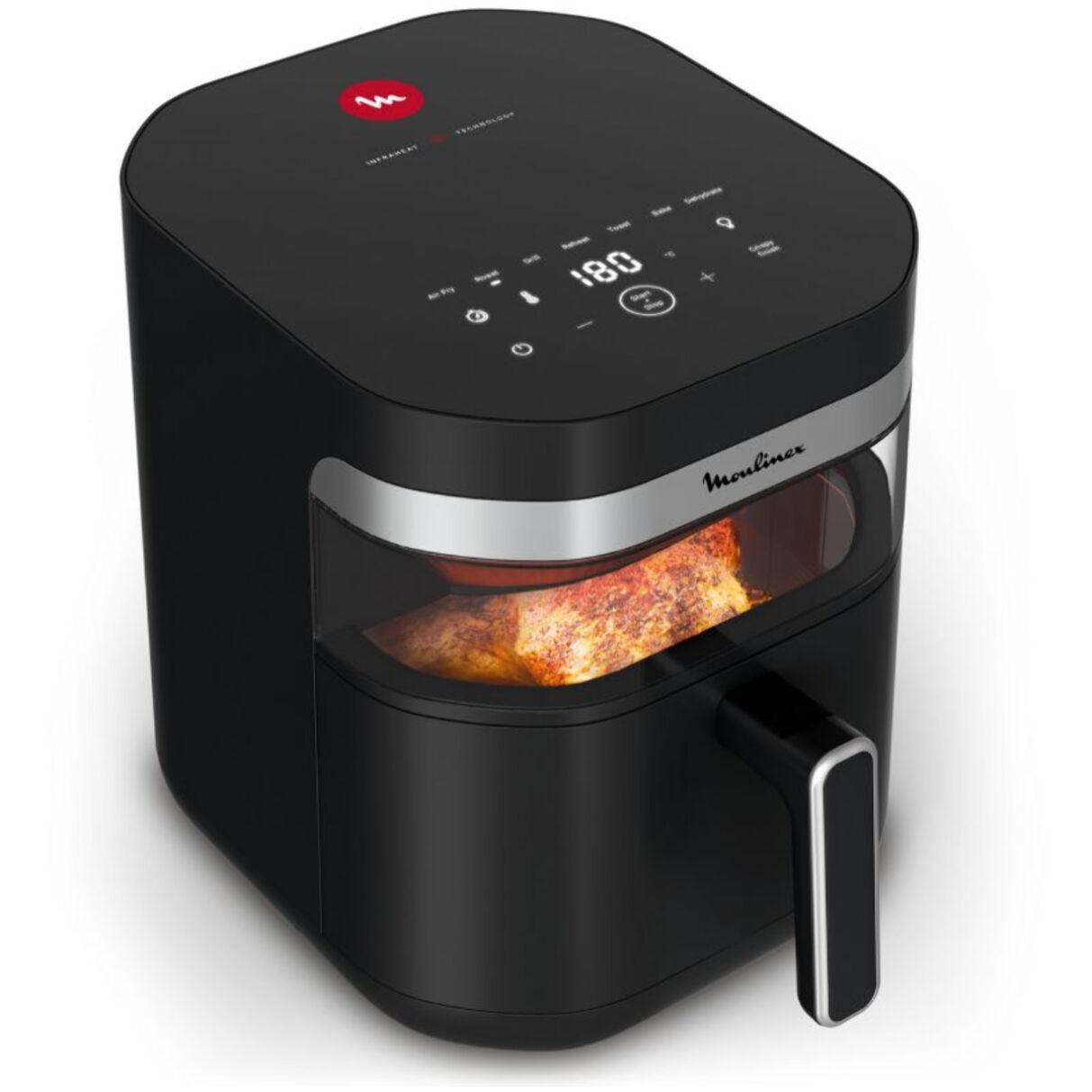 Friteuse sans huile MOULINEX EASY FRY INFRARED 7L BLACK EZ8328F0