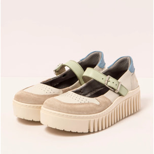 Zapatos 1515 NAPPA CREAM-LIMA/BRIGHTON color Cream-lima