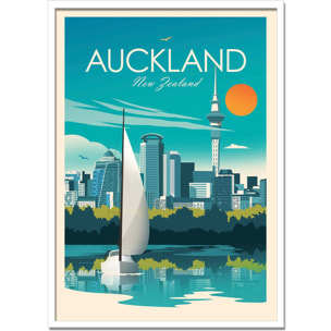 Affiche - Auckland - Studio Inception