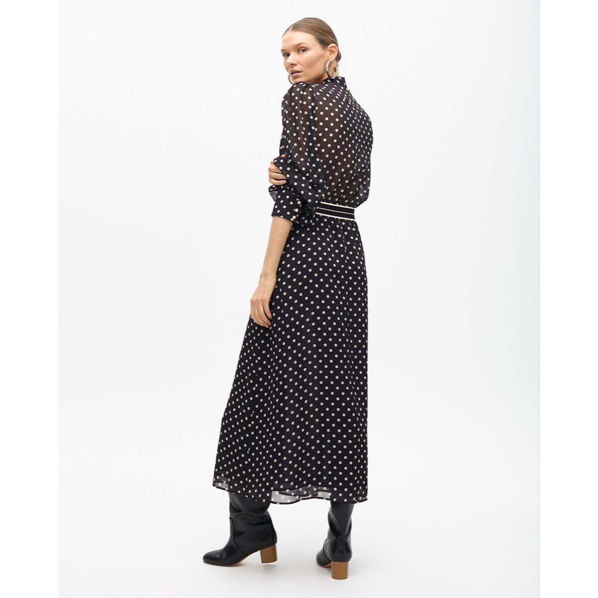 Abito Lungo a Pois