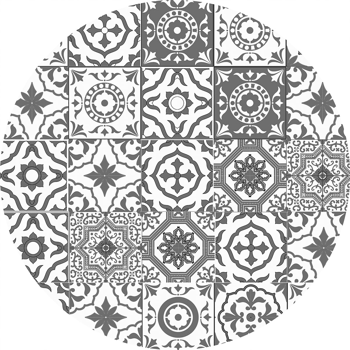 Alfombras vinílicas de Ceramiko - Beatrice gris