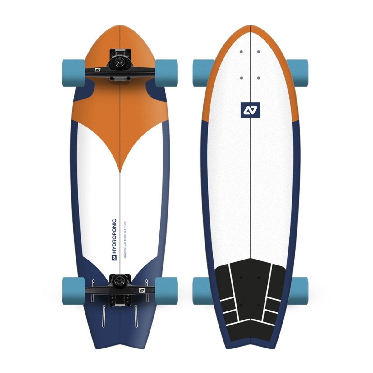 Surfskate Hydroponic FISH 31,5" Radikal Orange/Navy