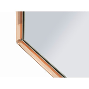 SPECCHIO DA MURO TANGERI ROSA CM 62X1X100 (MISURA SPECCHIO CM 55X94)