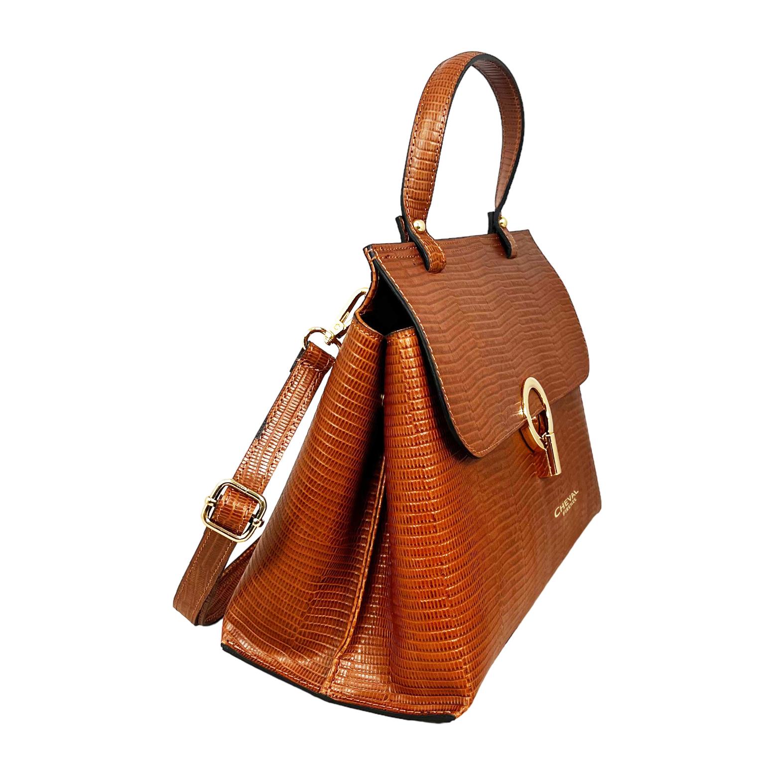 Boldo de mano Cheval Firenze Evelyn Camel