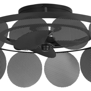 Forlight Cil ventilador color negro