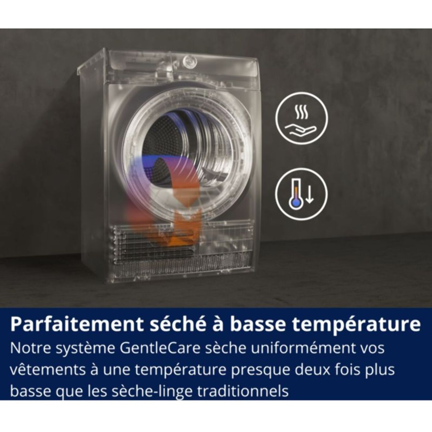 Sèche linge pompe à chaleur ELECTROLUX EWHI619G5BO