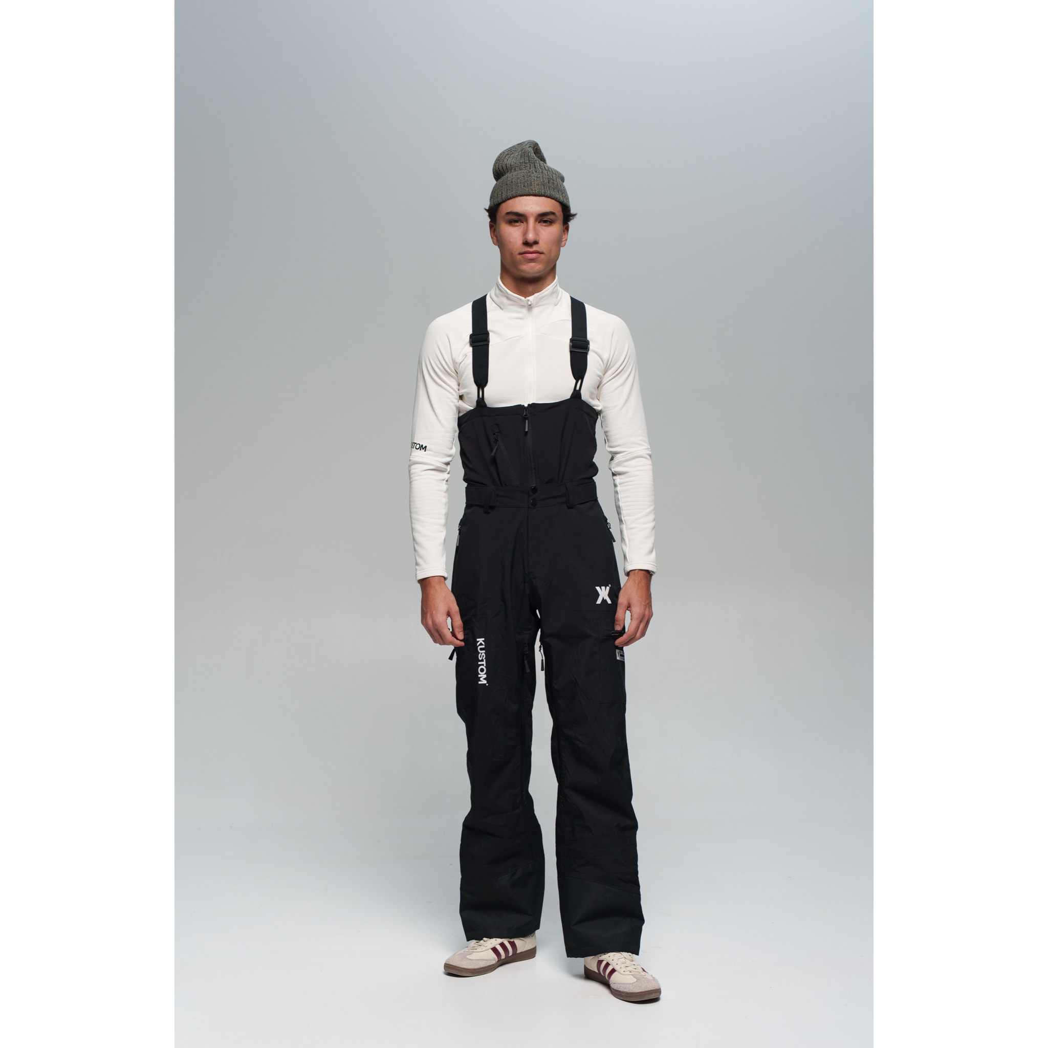 Pantaloni neri AQUILO KUSTOM UOMO