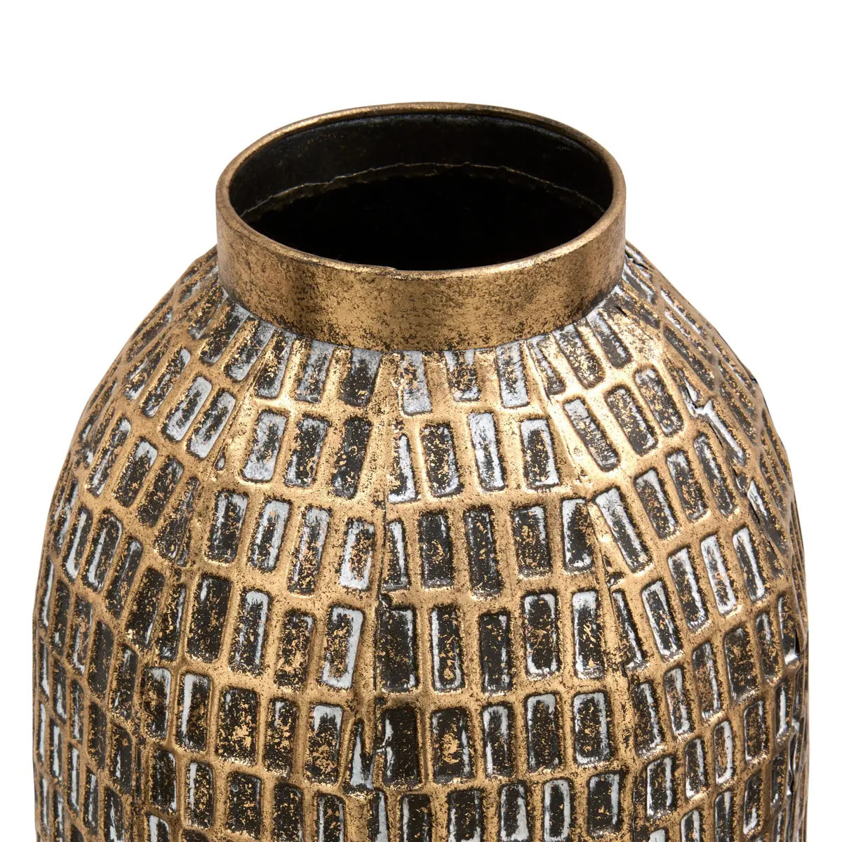 Vase Nora H.48,5cm doré