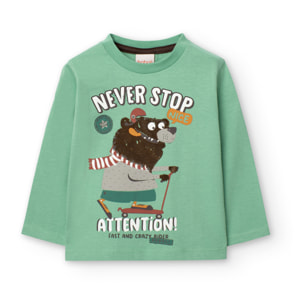 Camiseta punto de bebé niño -BCI