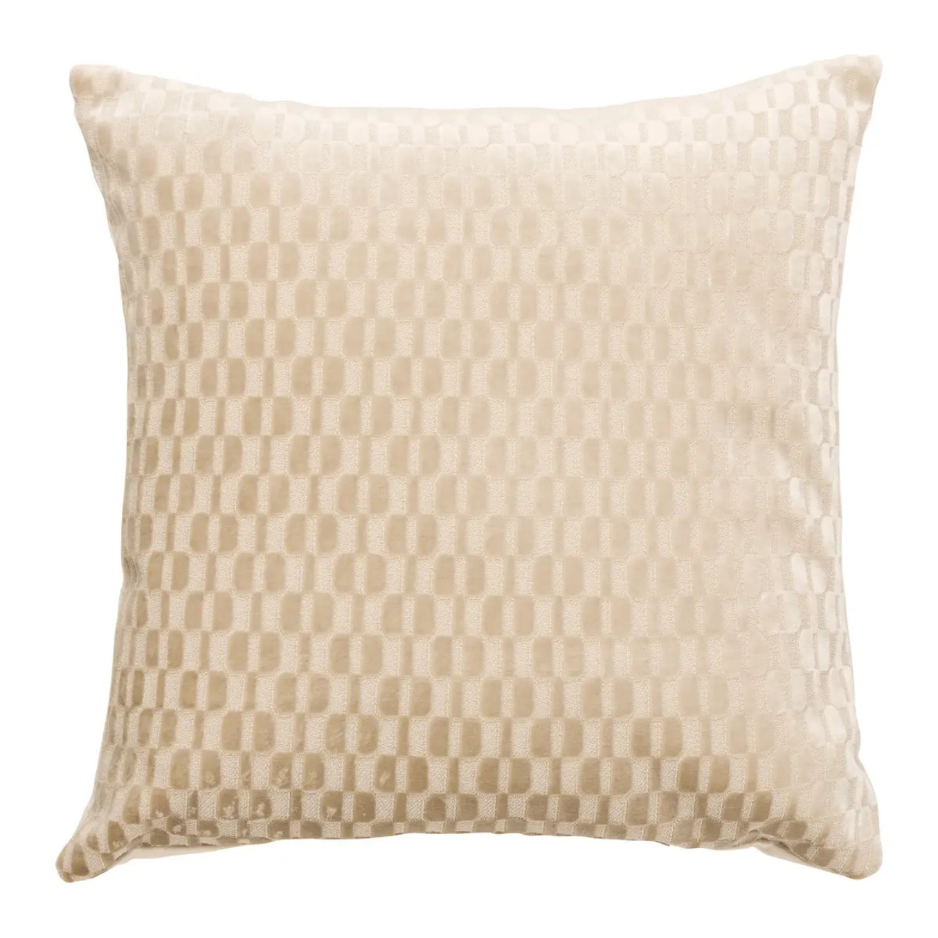 Coussin Selia carré 40x40cm beige