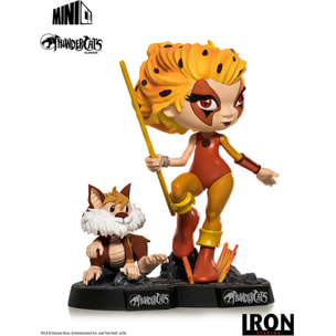 IRON STUDIO THUNDERCATS CHEETARA & SNARF MINICO FIGURA