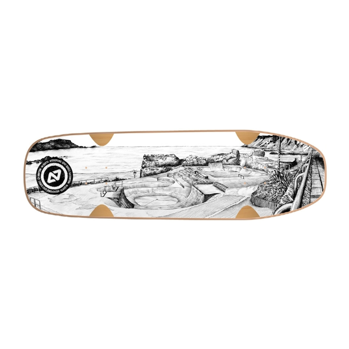 Tabla de skate Hydroponic BULLET LA MAR BELLA POOL SHAPE