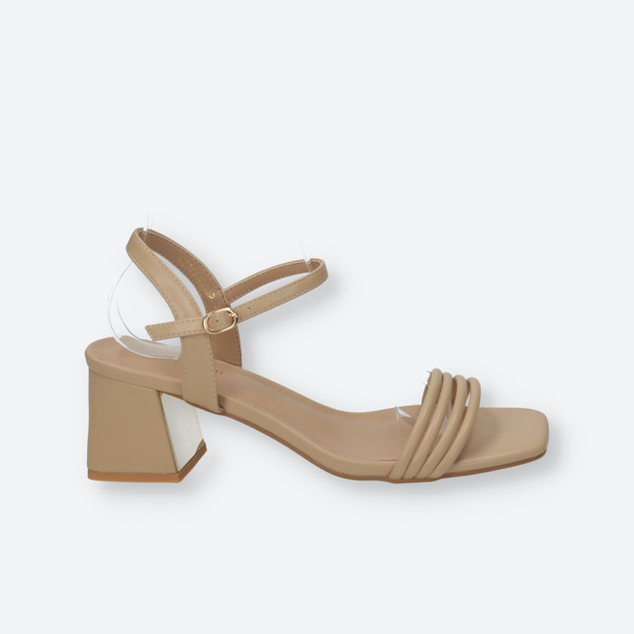 Sandali Donna Tata Italia Beige