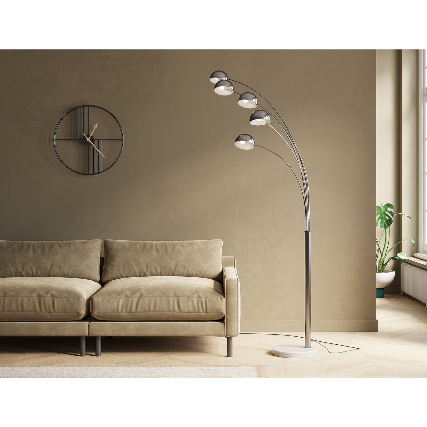 Lampadaire Lounge Five Fingers Economy 201cm Kare Design