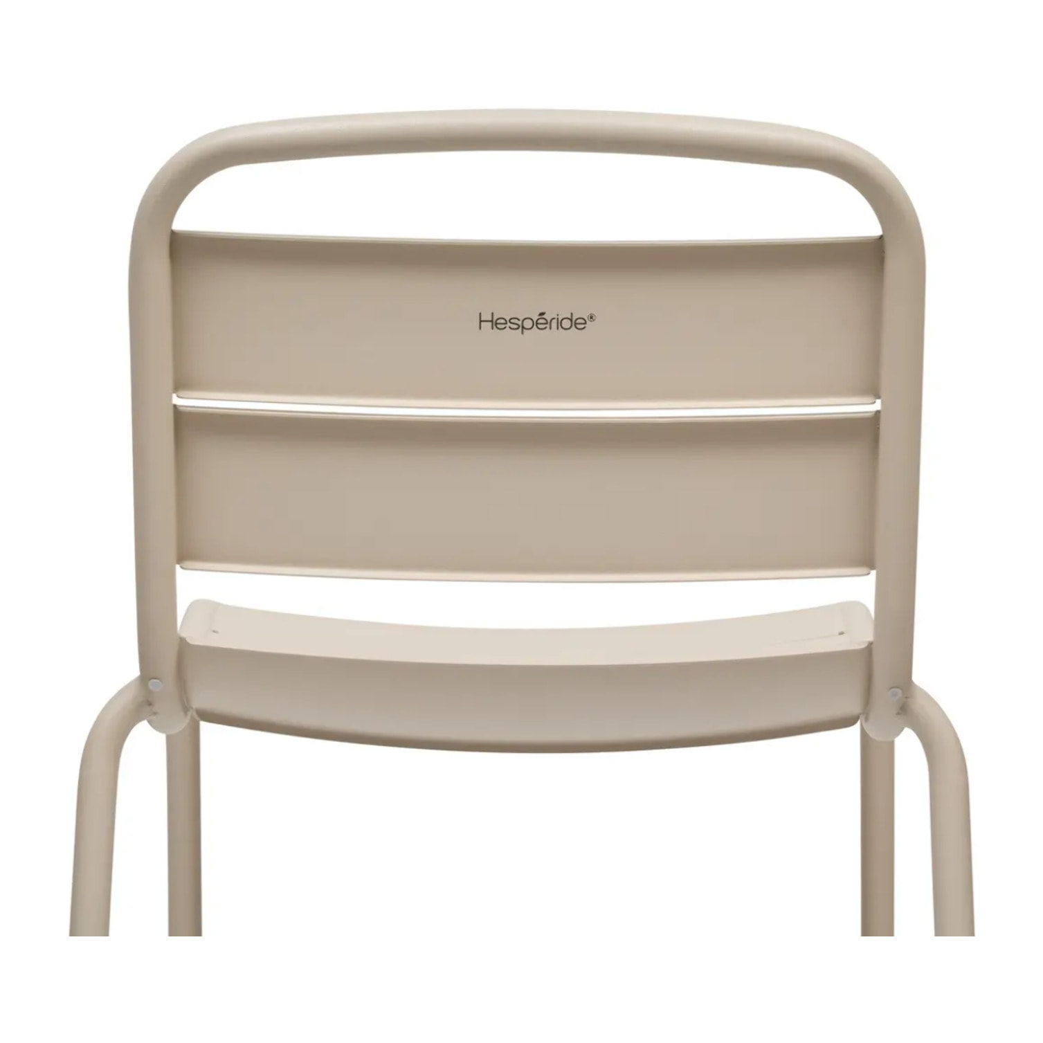 Chaise haute de jardin Alegoria empilable argile