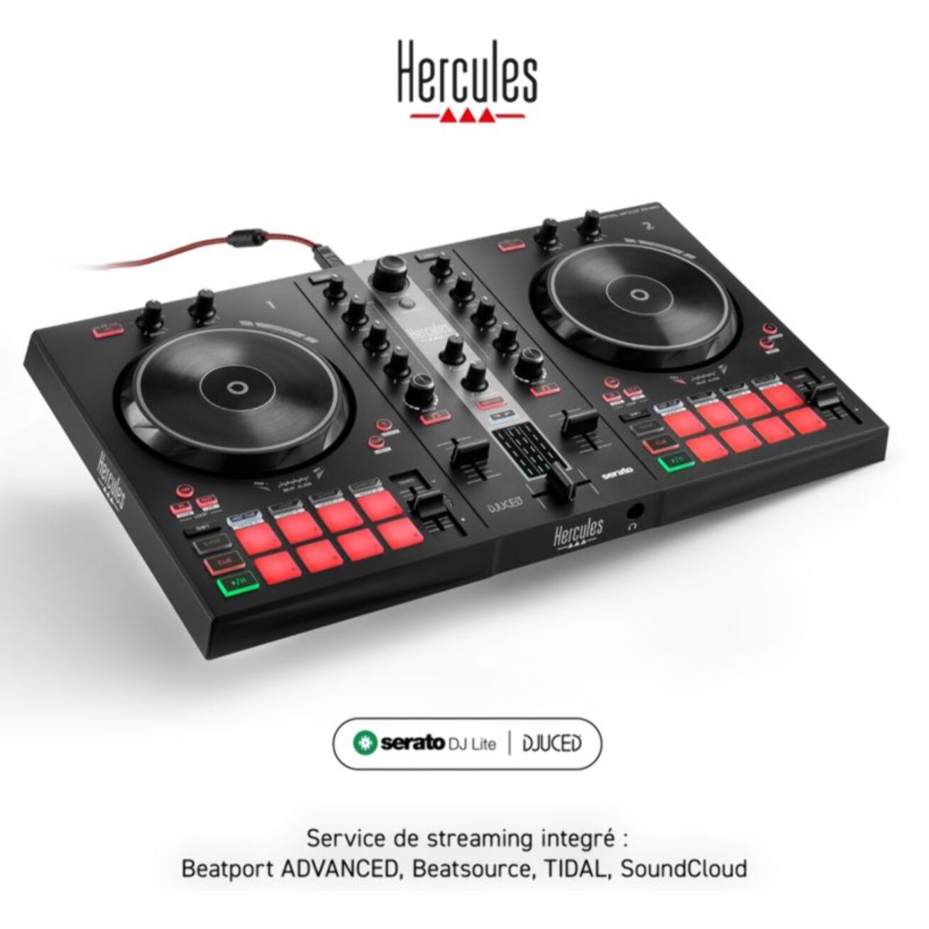 Contrôleur USB HERCULES DJ CONTROL INPULSE 300 MK2