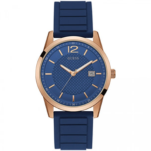 Reloj Guess W0991G4 Hombre Analogico Cuarzo con Correa de Caucho