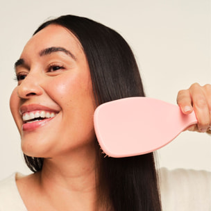 The Ultimate Detangler Peach Glow - Brosse à Cheveux Démêlante Large