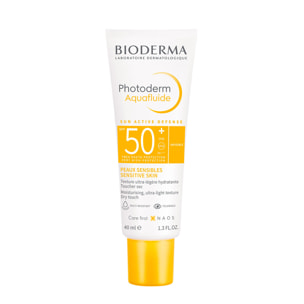 Photoderm Aquafluide - Fluide Ultra-Légère Hydratante - Peaux Sensibles - SPF50+ 40 ml
