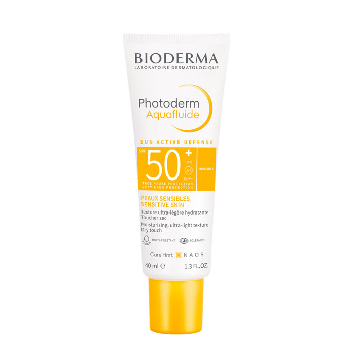 Photoderm Aquafluide - Fluide Ultra-Légère Hydratante - Peaux Sensibles - SPF50+ 40 ml