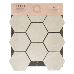 Panneau décoratif mural Clint beige lin 56x69cm