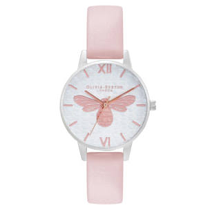 Reloj Olivia Burton OB16FB25 Mujer Analogico Cuarzo con Correa de Piel sintetica